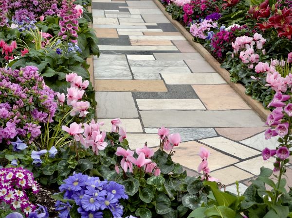 Garden Path Installation in Arvada