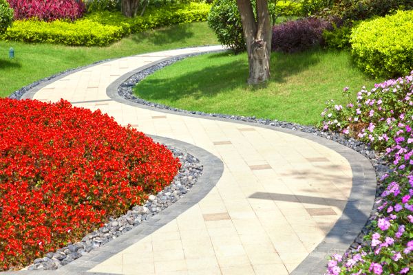 Garden Walkway Installation in Arvada